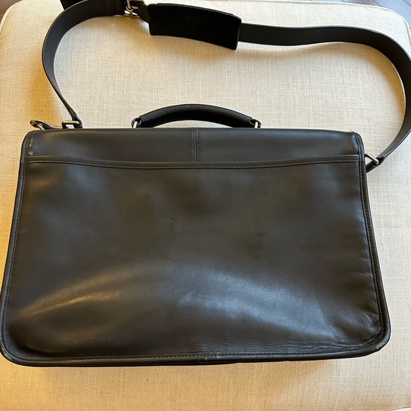 Black coach briefcase - Picture 3 of 3